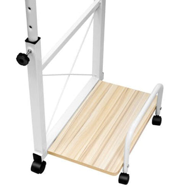 Adjustable Overbed Table with Wheels - Multi - Functional - InspiredGrabs.com